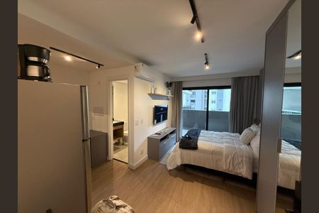 Apartamento à venda com 35m², 1 quarto e sem vaga Apartamento à venda com 35m², 1 quarto e sem vagaSala / Quarto