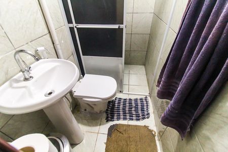 Banheiro social de apartamento à venda com 2 quartos, 42m² em Jardim Pedro José Nunes, São Paulo