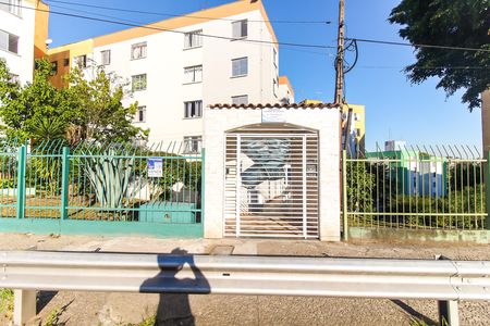 Fachada + Placa de apartamento à venda com 2 quartos, 42m² em Jardim Pedro José Nunes, São Paulo