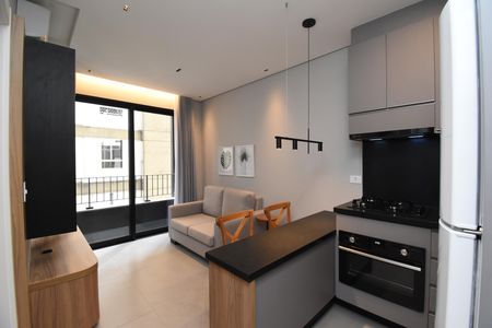 Studio para alugar com 34m², 1 quarto e 1 vagaStudio