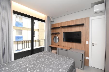 Quarto do Studio de kitnet/studio para alugar com 1 quarto, 34m² em Batel, Curitiba