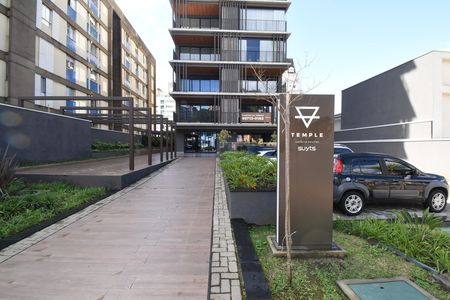 Studio para alugar com 34m², 1 quarto e 1 vagaFachada