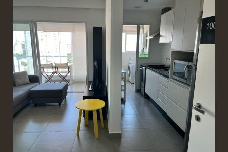Apartamento para alugar com 49m², 1 quarto e 1 vaga Apartamento para alugar com 49m², 1 quarto e 1 vagaSala