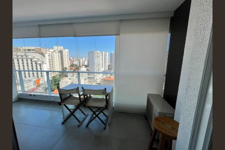 Apartamento para alugar com 49m², 1 quarto e 1 vaga Apartamento para alugar com 49m², 1 quarto e 1 vagaVaranda
