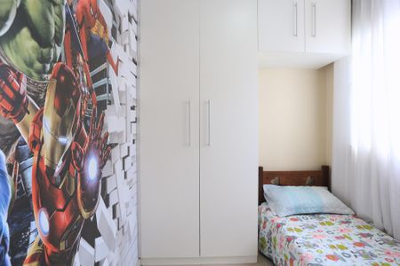 Quarto 1 de apartamento à venda com 2 quartos, 45m² em Santa Cruz, Belo Horizonte