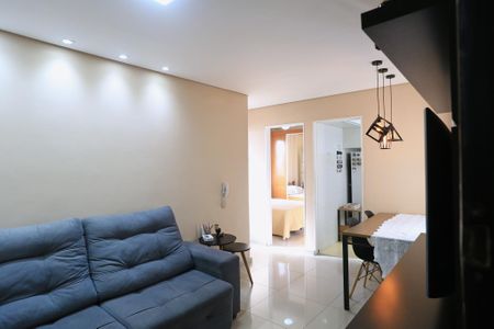 Sala de apartamento à venda com 2 quartos, 45m² em Santa Cruz, Belo Horizonte