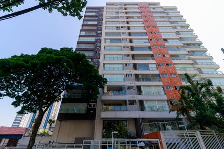 Apartamento para alugar com 47m², 1 quarto e 1 vaga Apartamento para alugar com 47m², 1 quarto e 1 vagaFachada