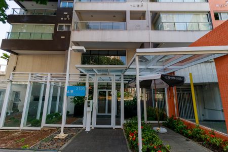 Fachada de apartamento para alugar com 1 quarto, 47m² em Campo Belo, São Paulo