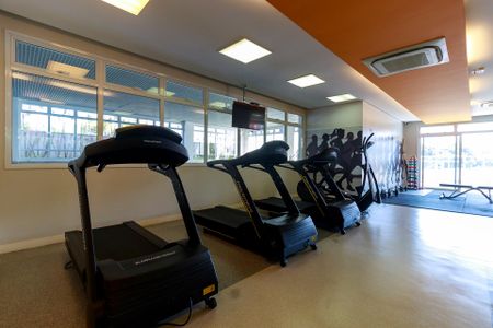 Academia de apartamento para alugar com 1 quarto, 47m² em Campo Belo, São Paulo