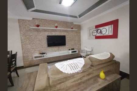 Sala de apartamento para alugar com 2 quartos, 122m² em Vila Assuncao, Praia Grande