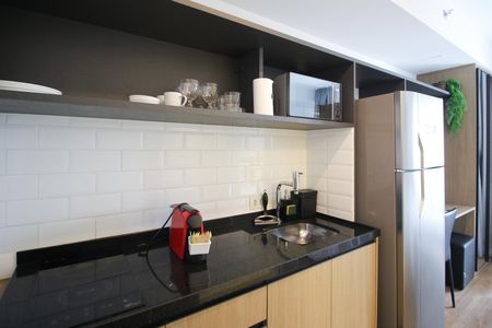 Studio à venda com 21m², 1 quarto e sem vaga Studio à venda com 21m², 1 quarto e sem vagaCozinha