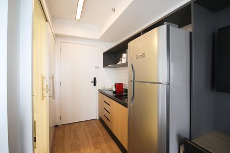 Studio à venda com 21m², 1 quarto e sem vaga Studio à venda com 21m², 1 quarto e sem vagaCozinha