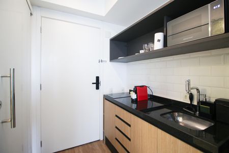 Studio à venda com 21m², 1 quarto e sem vaga Studio à venda com 21m², 1 quarto e sem vagaCozinha