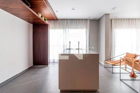 Studio à venda com 21m², 1 quarto e sem vaga Studio à venda com 21m², 1 quarto e sem vagaÁrea comum - Salão de festas