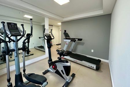 Área comum - Academia de apartamento para alugar com 2 quartos, 77m² em Barreiros, São José
