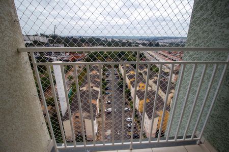 Varanda da Sala  de apartamento para alugar com 2 quartos, 47m² em Horto Florestal, Sorocaba