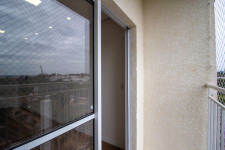 Varanda da Sala de apartamento para alugar com 2 quartos, 47m² em Horto Florestal, Sorocaba