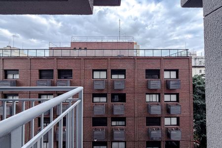 Vista da Suíte de kitnet/studio para alugar com 1 quarto, 28m² em Liberdade, São Paulo