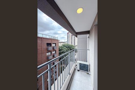 Varanda da Sala de kitnet/studio para alugar com 1 quarto, 28m² em Liberdade, São Paulo