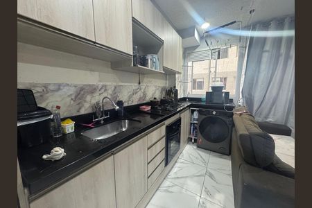 Cozinha de apartamento à venda com 2 quartos, 41m² em Jardim Gilda Maria, São Paulo
