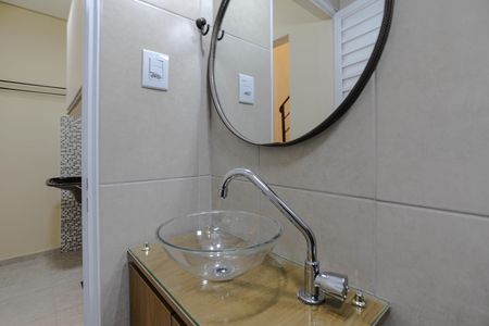 Studio para alugar com 30m², 1 quarto e sem vaga Studio para alugar com 30m², 1 quarto e sem vagaBanheiro