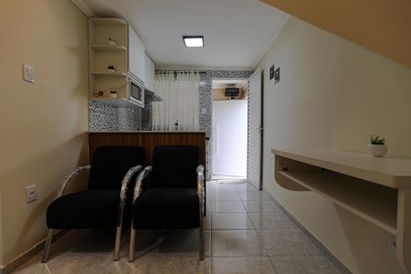Studio para alugar com 30m², 1 quarto e sem vaga Studio para alugar com 30m², 1 quarto e sem vagaSala