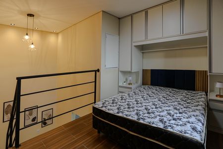 Studio para alugar com 30m², 1 quarto e sem vaga Studio para alugar com 30m², 1 quarto e sem vagaDormitório