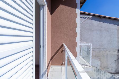 Varanda do Quarto 2 de casa de condomínio para alugar com 2 quartos, 70m² em Bairro do Maranhao, Cotia