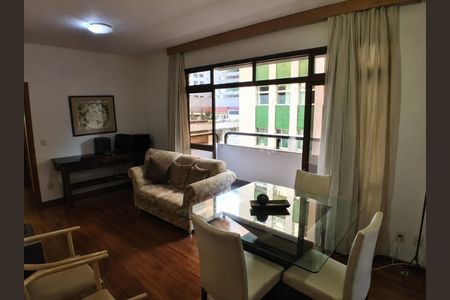 Sala de apartamento para alugar com 3 quartos, 130m² em Funcionários, Belo Horizonte