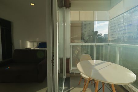Studio para alugar com 35m², 1 quarto e 1 vagaVaranda