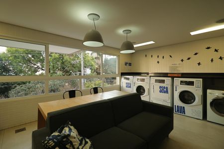 Studio para alugar com 35m², 1 quarto e 1 vagaÁrea comum - Lavanderia