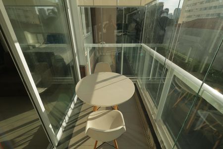 Studio para alugar com 35m², 1 quarto e 1 vagaVaranda