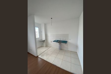 Cozinha de apartamento para alugar com 2 quartos, 48m² em Parque das Oliveiras, Ribeirão Preto