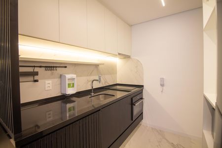 Studio para alugar com 30m², 1 quarto e sem vaga Studio para alugar com 30m², 1 quarto e sem vagaCozinha