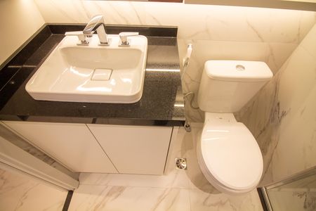 Studio para alugar com 30m², 1 quarto e sem vaga Studio para alugar com 30m², 1 quarto e sem vagaBanheiro