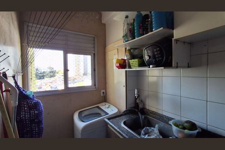 Área de Serviço  de apartamento para alugar com 2 quartos, 56m² em Santa Terezinha, São Bernardo do Campo