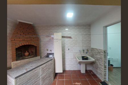 Área de Serviço/Churrasqueira de casa para alugar com 3 quartos, 202m² em Cidade Dutra, São Paulo