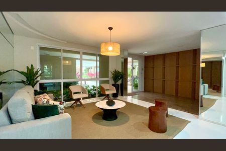 Hall de entrada de apartamento à venda com 1 quarto, 46m² em Pinheiros, São Paulo