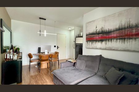 Sala de apartamento à venda com 1 quarto, 46m² em Pinheiros, São Paulo
