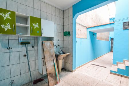 Área de Serviço de casa à venda com 3 quartos, 149m² em Vila Mazzei, Santo André