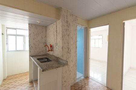 Cozinha e área de serviço de apartamento para alugar com 2 quartos, 50m² em Brasilândia, São Gonçalo