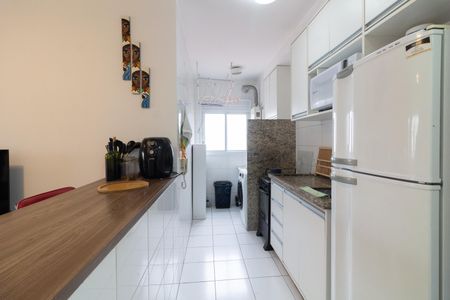 Cozinha de apartamento à venda com 2 quartos, 53m² em Vila Gomes, São Paulo