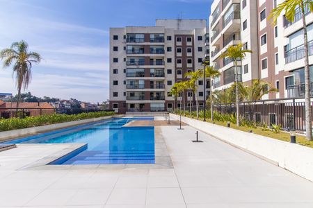 Área comum - Piscina de apartamento para alugar com 2 quartos, 58m² em Granja Viana, Cotia
