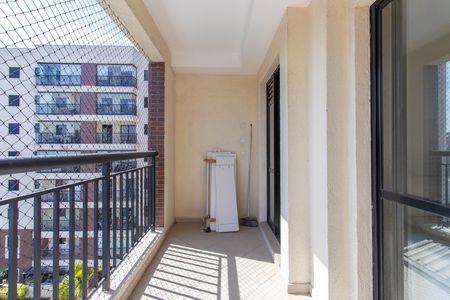 Varanda da Sala de apartamento para alugar com 2 quartos, 58m² em Granja Viana, Cotia