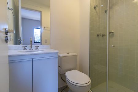 Apartamento para alugar com 58m², 2 quartos e 1 vaga Apartamento para alugar com 58m², 2 quartos e 1 vagaBanheiro do Quarto 2 - Suíte