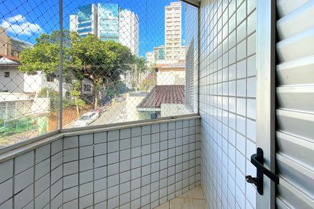 Varanda da Suite de apartamento para alugar com 3 quartos, 90m² em Anchieta, Belo Horizonte