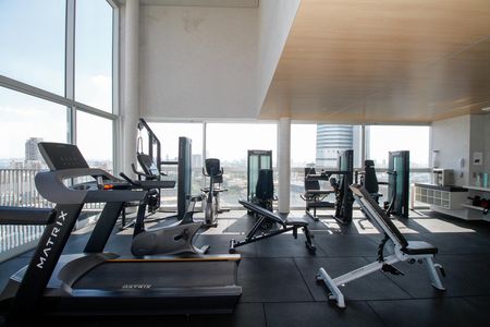 Área Comum - Academia de apartamento para alugar com 1 quarto, 80m² em Jardins, São Paulo