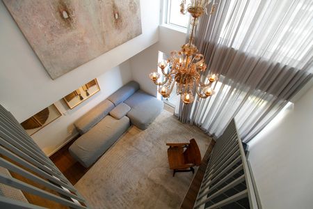 Vista da Suíte de apartamento para alugar com 1 quarto, 80m² em Jardins, São Paulo