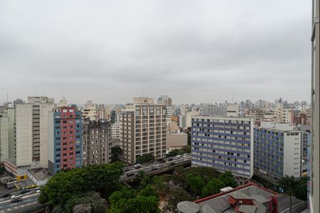 Vista da Sala de apartamento para alugar com 1 quarto, 35m² em Santa Cecilia, São Paulo