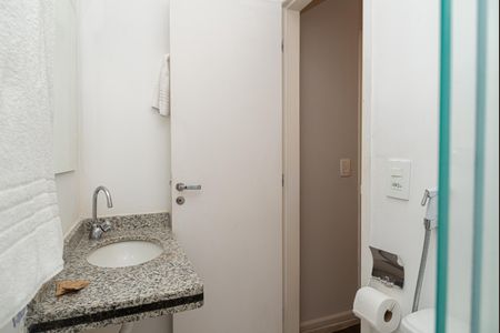 Banheiro de apartamento para alugar com 1 quarto, 35m² em Santa Cecilia, São Paulo